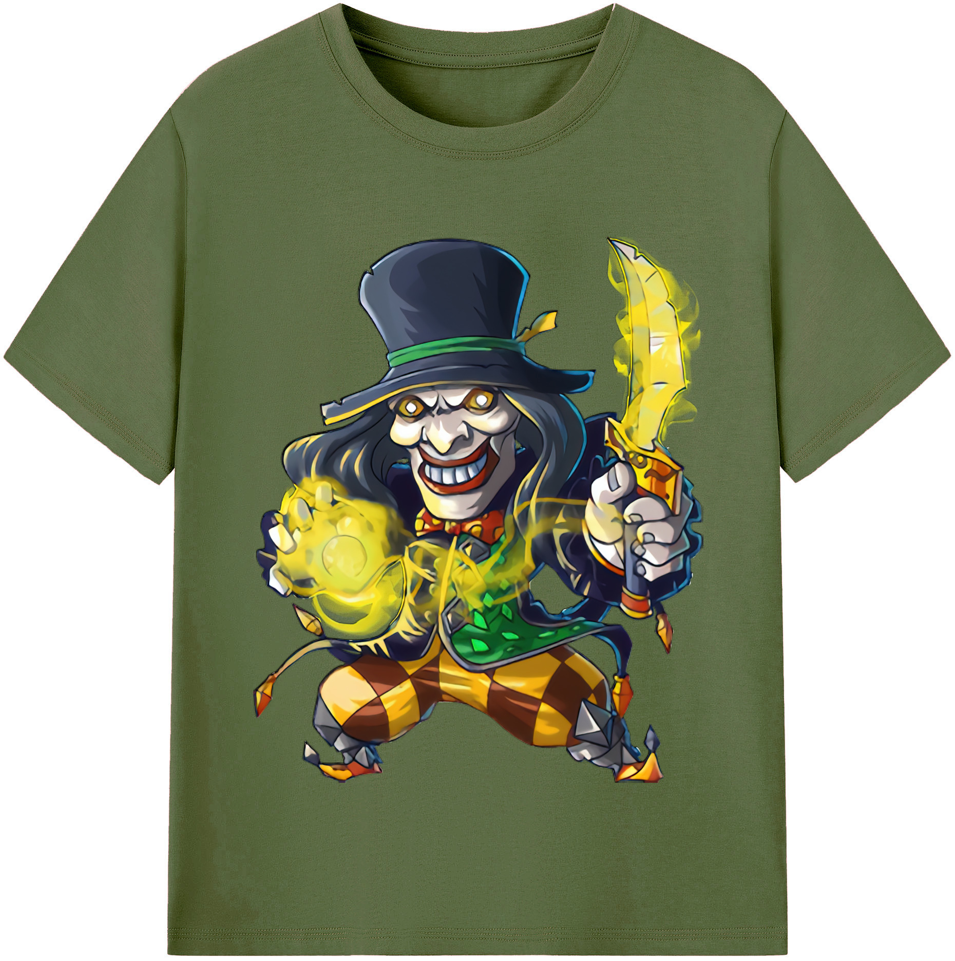 リーグ・オブ・レジェンド League of Legends LOL 綿100％半袖Tシャツ（フロントプリント）